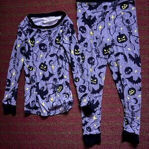 Little Sleepies Bamboo Halloween Pajama Set - Skeletons, Bats, & Pumpkins (4T)